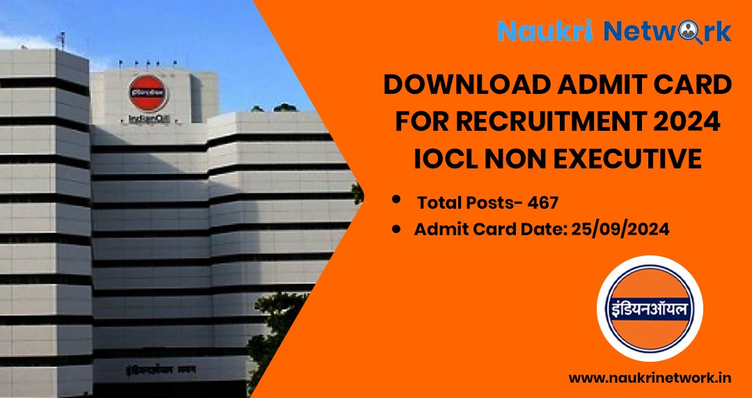 IOCL Non Executive Recruitment 2024