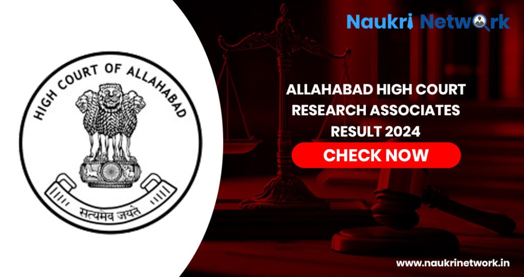 Allahabad High Court Research Associates 2024