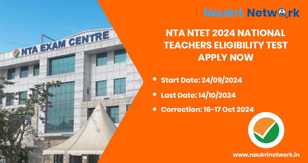 NTA NTET 2024 for Ayush Teachers National Teachers Eligibility Test Exam