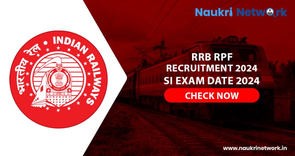 RRB RPF Recruitment 2024 SI Exam Date 2024 