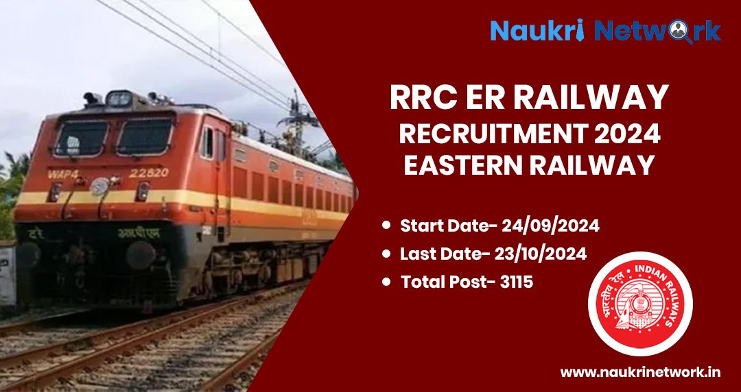 RRC ER Railway Recruitment 2024 Eastern Railway