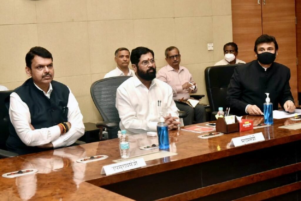 eknath shinde in cm office