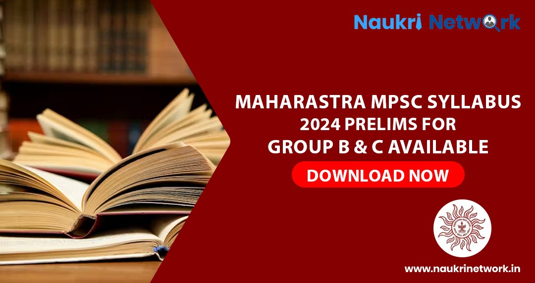 Maharastra MPSC Syllabus 2024 Prelims For Group B & C