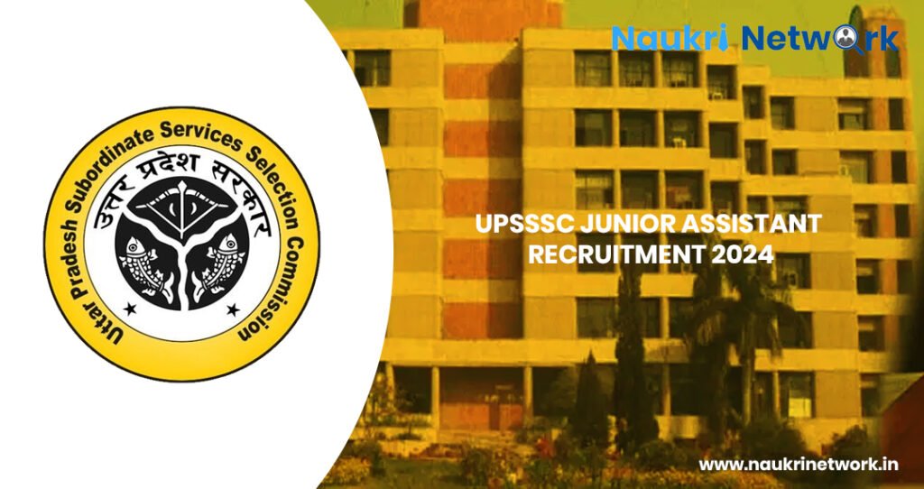 UPSSSC Junior Assistant Recruitment 2024