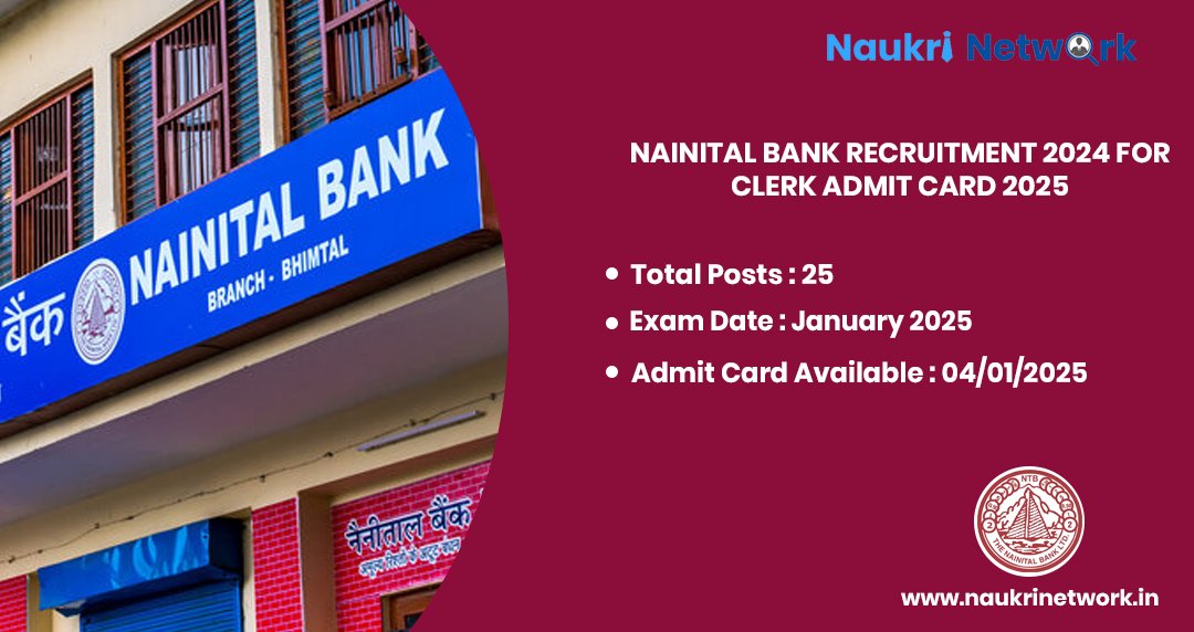 Nainital Bank Recruitment 2024 Clerk Admit Card