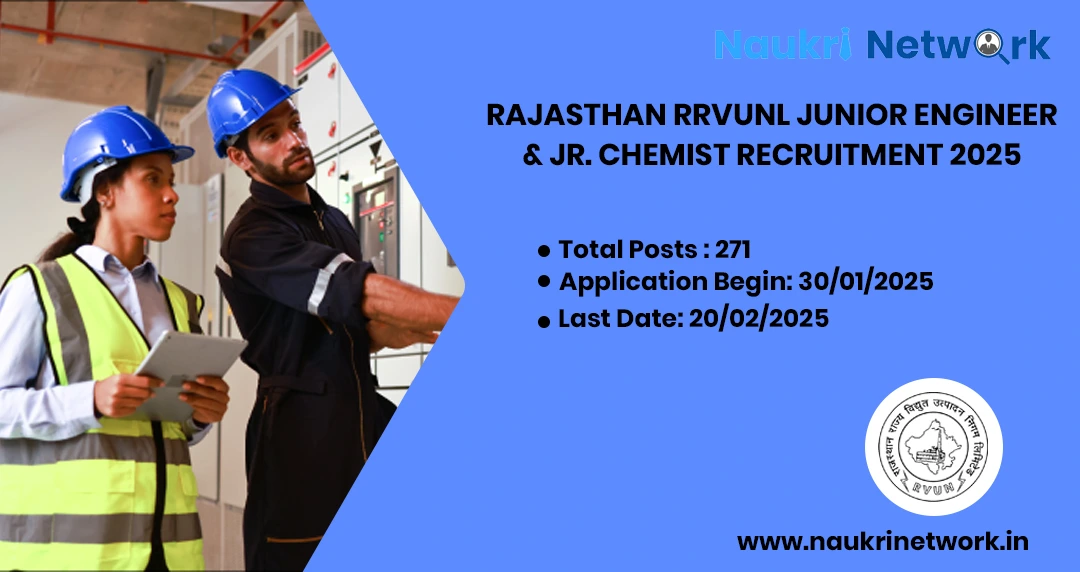 Rajasthan RRVUNL Recruitment 2025