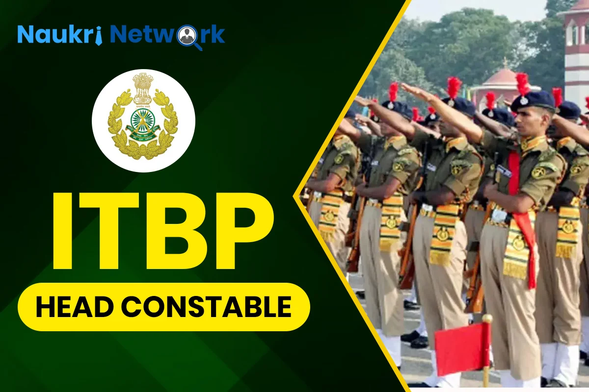 ITBP Head Constable Recruitment 2025 