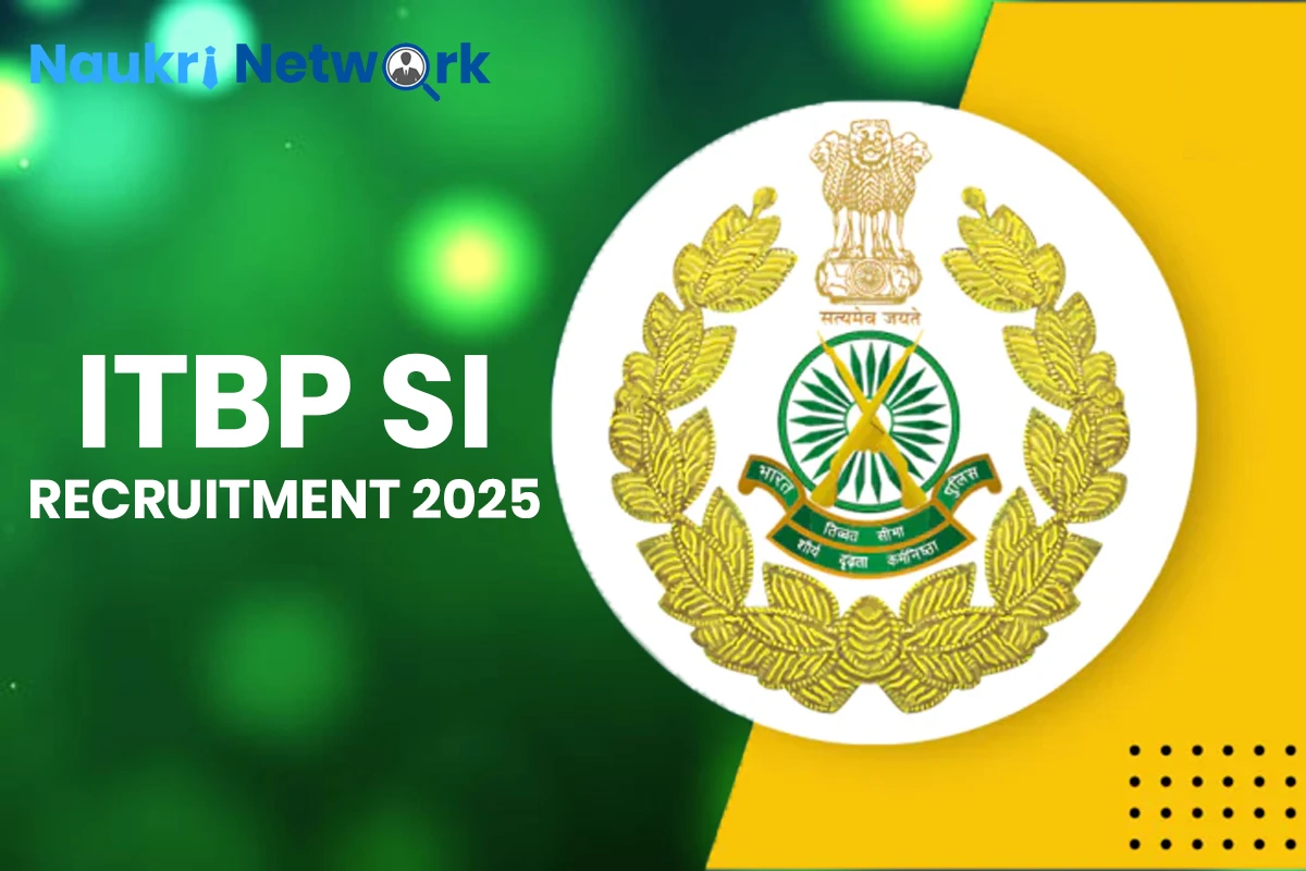 ITBP SI Recruitment 2025