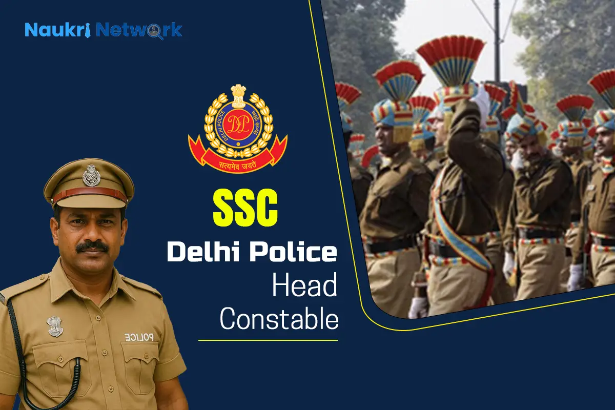 SSC Delhi Police Head Constable (Ministerial) Online Form 2025 – Apply Now